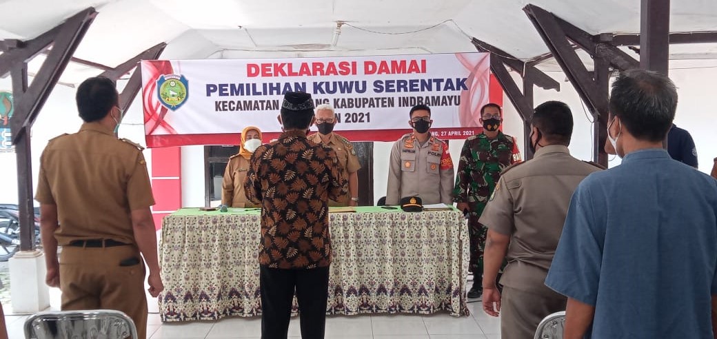 Kampanye Pilwu Serentak di Indramayu Diawali Ikrar Damai, Sepakat Ikuti Aturan