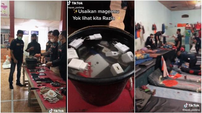 Razia HP di Lapas, Ketahuan Langsung Direndam, Duh Ngenes