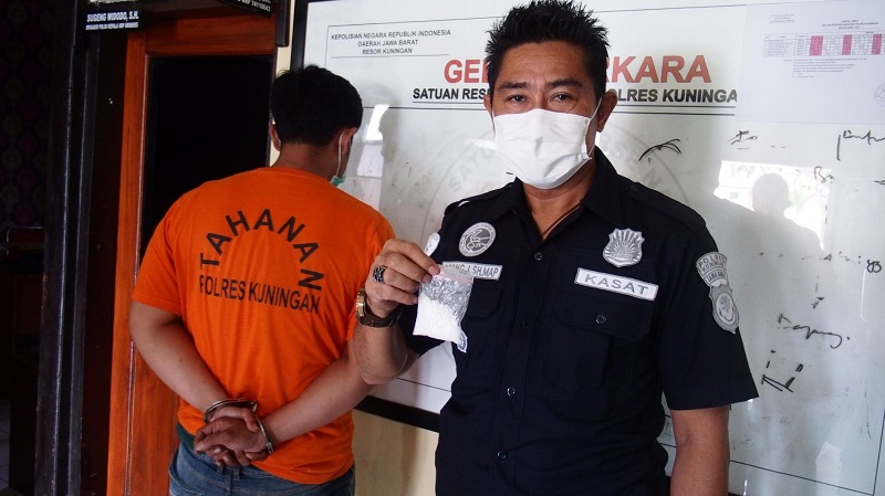 Pengedar Sabu Asal Panawuan Diciduk Polisi, Beli Sabu dari Napi Lapas Banceuy