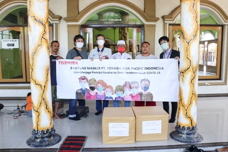 PT TAPI Donasikan 25 Ribu Masker untuk Warga