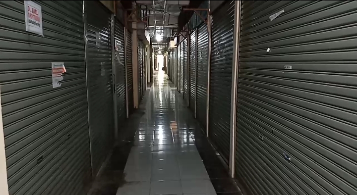 Kios-kios Pasar Pagi Semakin Banyak yang Tutup, Terpukul Pandemi Covid-19