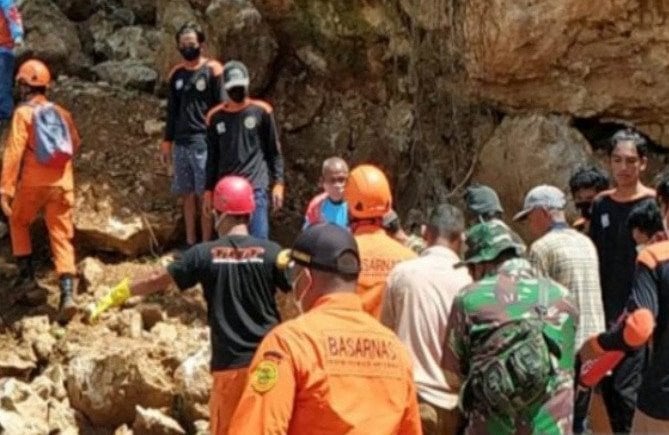 Ditemukan, Korban Terakhir Longsor Batu Bini Hulu Sungai Selatan