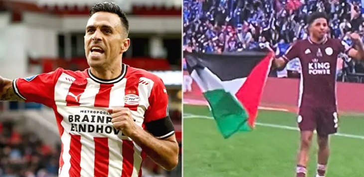 Dukungan Pemain Leicester Ternoda Gara-gara Eran Zahavi, Bendera Palestina Diganti Israel