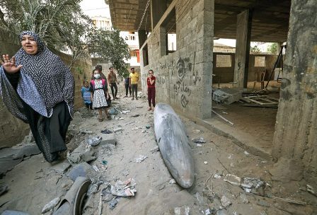 Hancur, Satu-satunya Lab Uji Covid-19 di Gaza