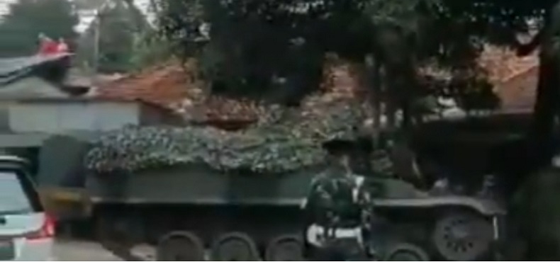 TNI Kerahkan Tank Baja untuk Penyekatan Mudik, Begini Fakta Sesungguhnya
