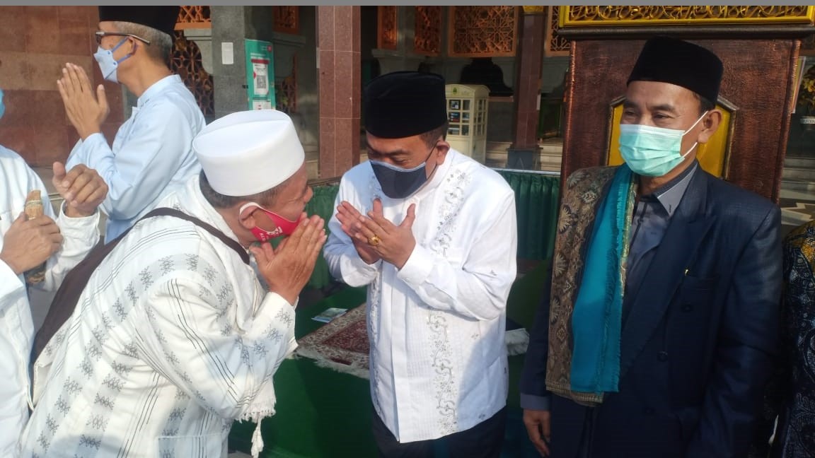 Pandemi Tak Halangi Silaturahmi,  Azis: Esensi Idul Fitri adalah Semangat Saling Memaafkan