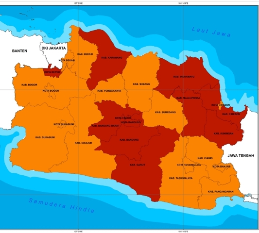Gawat! Kota Cirebon Dikepung Zona Merah