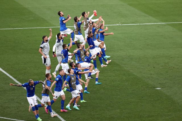 Italia vs Wales, Rekor Sempurna dan Kekalahan Perdana
