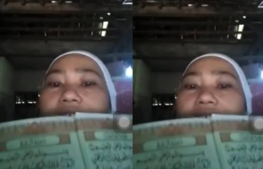 Sedang Viral, Wanita Bakar Merah Putih dan Hina Alquran