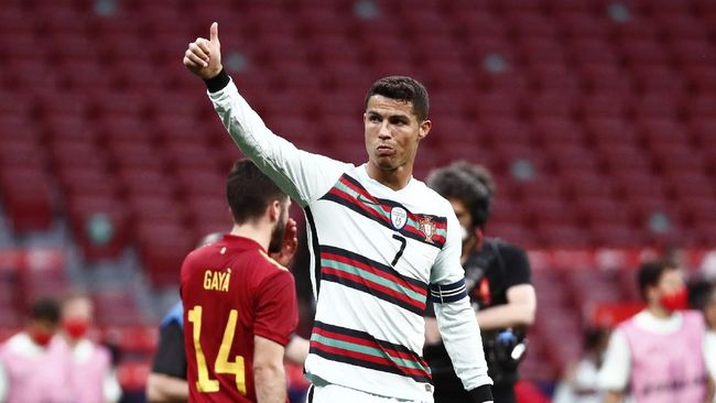 Hungaria vs Portugal Skor 0-3, Ronaldo Pecahkan Rekor Platini