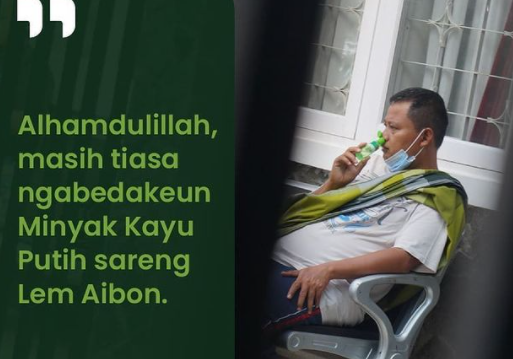 Kena Covid, Wagub UU: Alhamdulillah, Masih Tiasa Ngabedakeun Minyak Kayu Putih sareng Lem Aibon