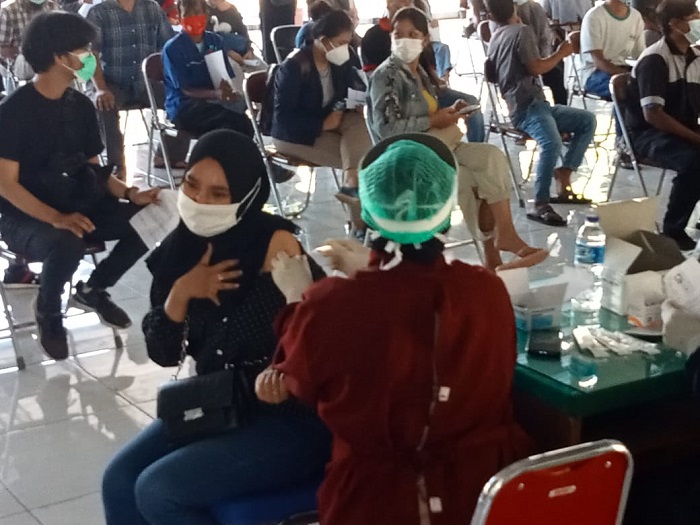 Kodim 0614 Kota Cirebon Lakukan “Serbuan” Vaksinasi Covid-19, Sediakan 12 Ribu Dosis