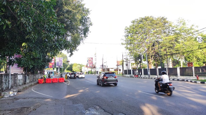 Breaking News: Penutupan Jalan Kota Cirebon Dipercepat, Jalan Cipto Jam 10 Sudah Ditutup