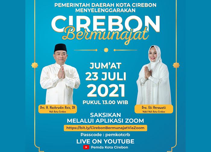 Redam Penyebaran Covid-19, Besok Cirebon Bermunajat, Live di Link Ini