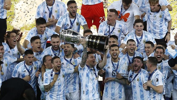 Kandaskan Brazil, Argentina Juara Copa America