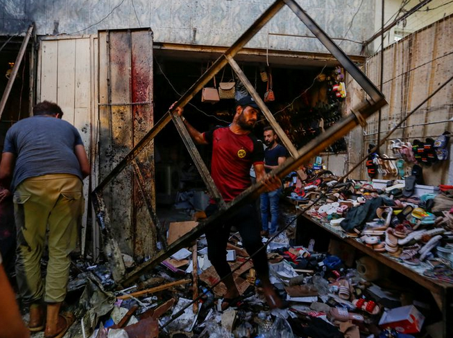 Idul Adha, Bom Bunuh Diri Meledak di Pasar Baghdad