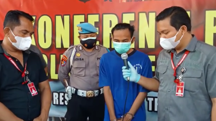 Penyebar Hoax Pasar Jagasatru Ricuh Akibat PPKM Ditangkap Polisi, Nih Tampangnya