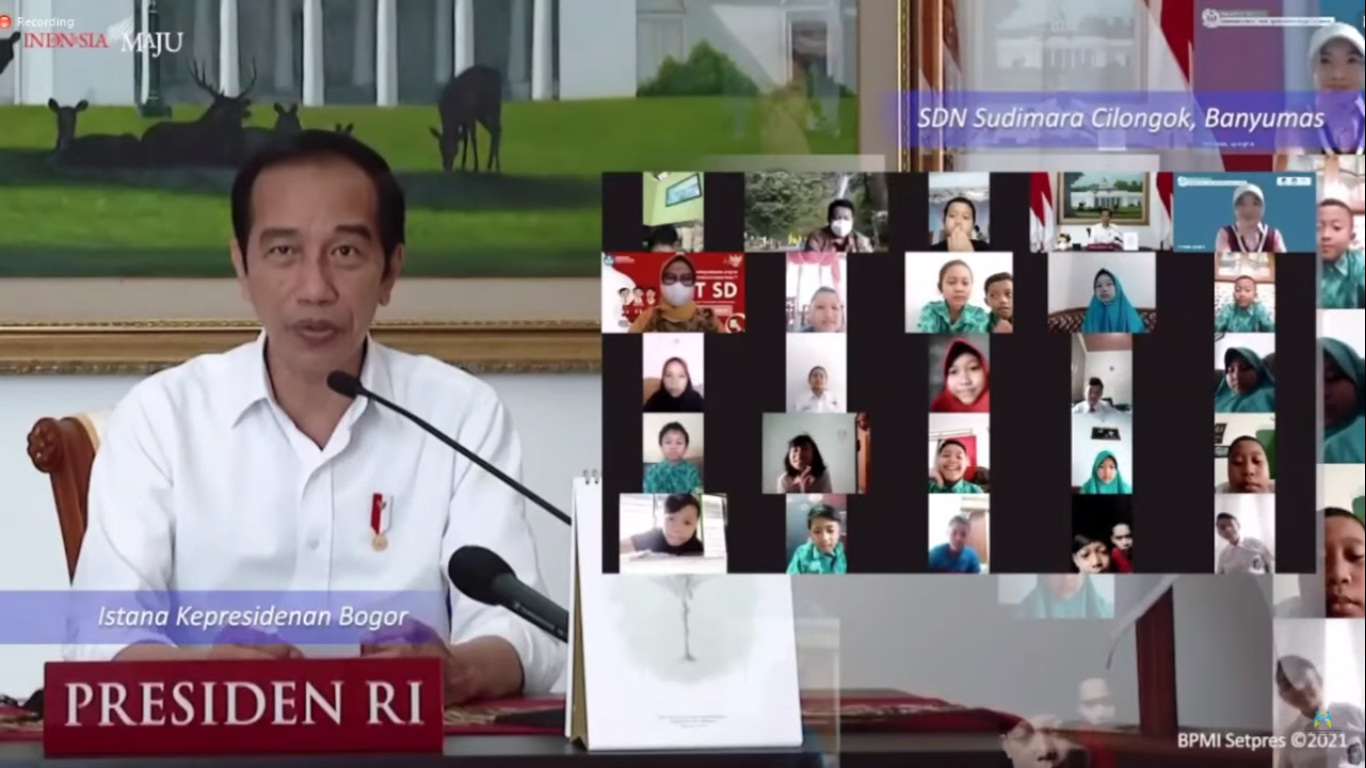 Hari Anak Nasional, Jokowi Ditanya Anak SD: Jadi Presiden Ngapain Aja?