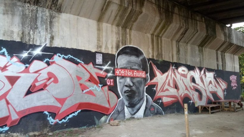 Mural Jokowi 404: Not Found Heboh, Ini Artinya