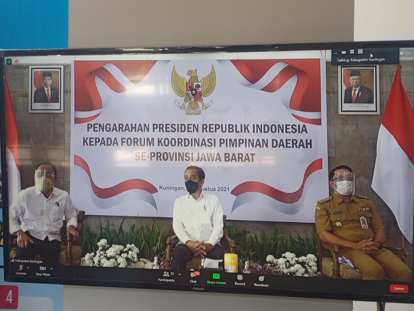 Bertemu Jokowi di Kuningan, Ridwan Kamil Pamer Kesuksesan Jawa Barat Tangani Pandemi