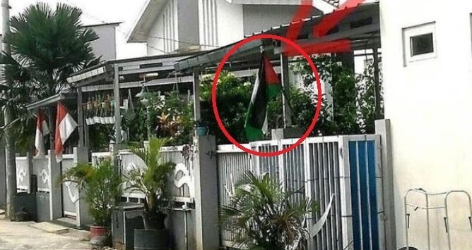 Jelang HUT RI Kibarkan Bendera Palestina, Rumah Warga Depok Didatangi Polisi