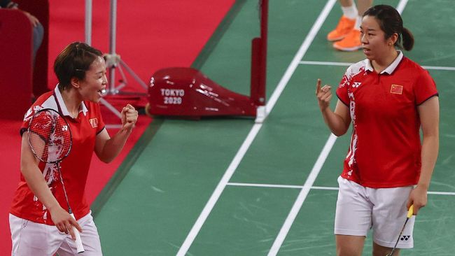 Ganda Putri China Akui Ketangguhan Greysia/Apriyani Usai Final Tokyo 2020