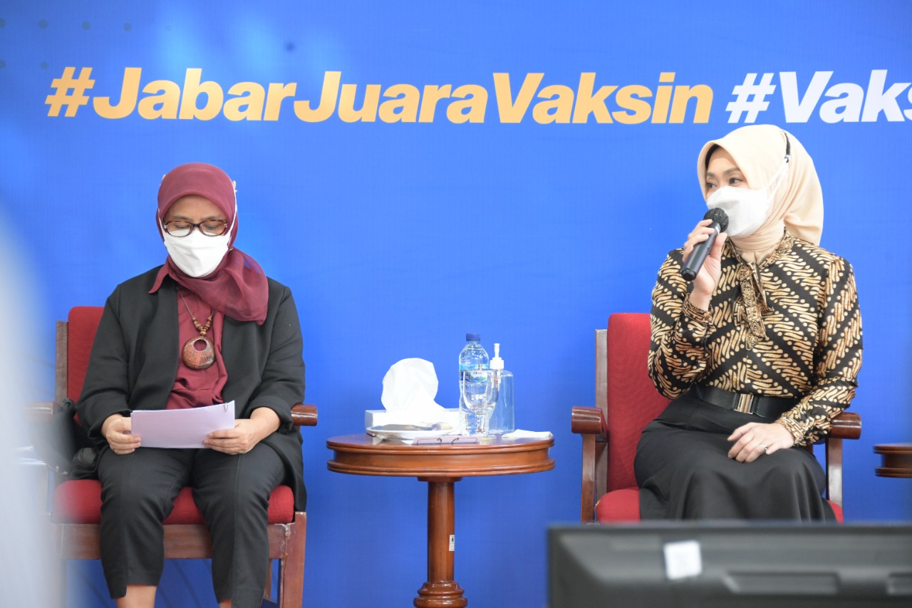 Atalia Ridwan Kamil: Vaksinasi Adalah Salah Satu Upaya Perkuat Imun Tubuh