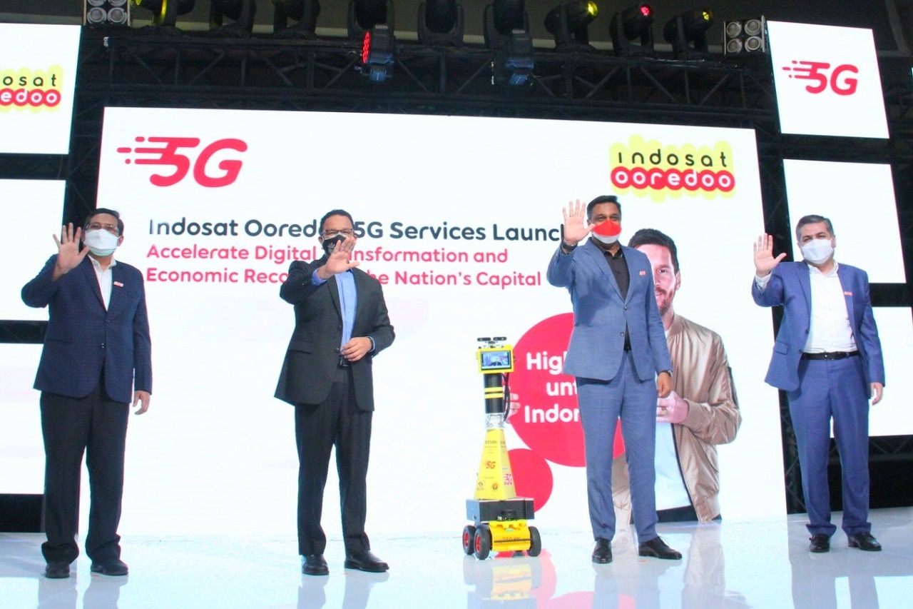 Indosat Ooredoo Luncurkan Layanan 5G