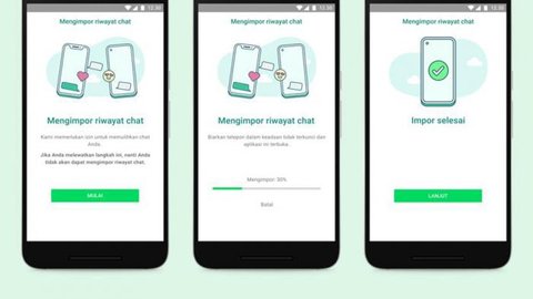 WhatsApp Punya Fitur Baru, Mudahkan Transfer Riwayat Chat Antar- Platform