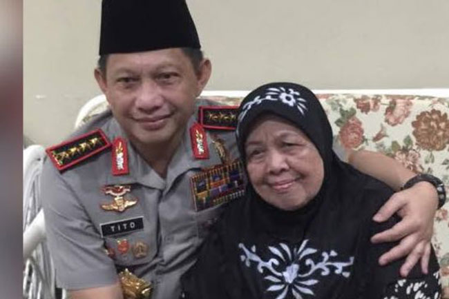 Innalillahi, Ibunda Mendagri Tito Karnavian Meninggal Dunia