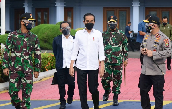 Jokowi Datang, Kota Cirebon Turun ke PPKM Level 3