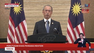 Krisis Politik dan Covid-19, Perdana Menteri Malaysia Mundur