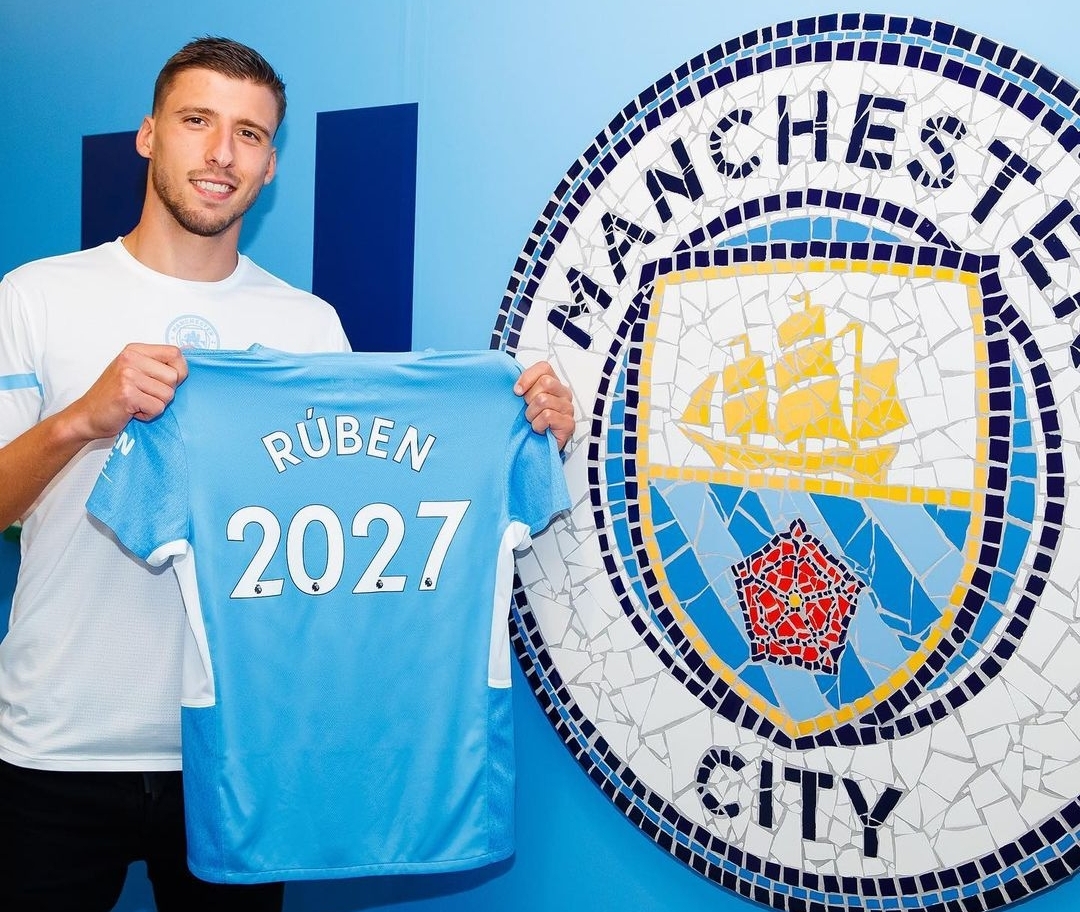 Resmi, Ruben Dias Menambah Durasi Kontraknya di Mancity Sampai 2027