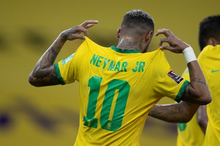 Neymar Gemilang, Brasil Kukuh di Puncak Klasemen