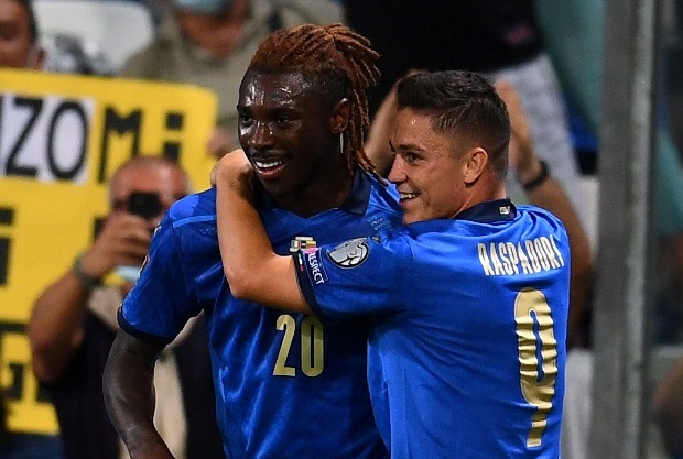 Italia Hajar Lithuania, Begini Pujian Mancini untuk Moise Kean