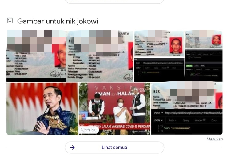 NIK Jokowi Bocor, Sekelas Presiden, KTP-nya Beredar di Media Sosial