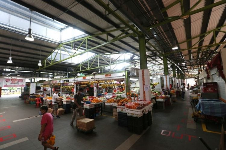 Klaster di Bukit Merah View Market, 182 Kios Ditutup Selama Dua Minggu