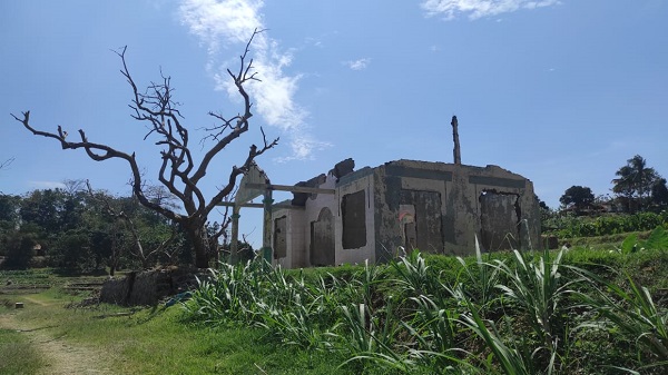 Penampakan “Kota Mati” yang Muncul Kembali saat Waduk Jatigede Surut
