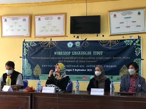 KKN UGJ di Desa Getasan, Diisi Workshop Lingkungan Bersih, Hijau dan Produktif