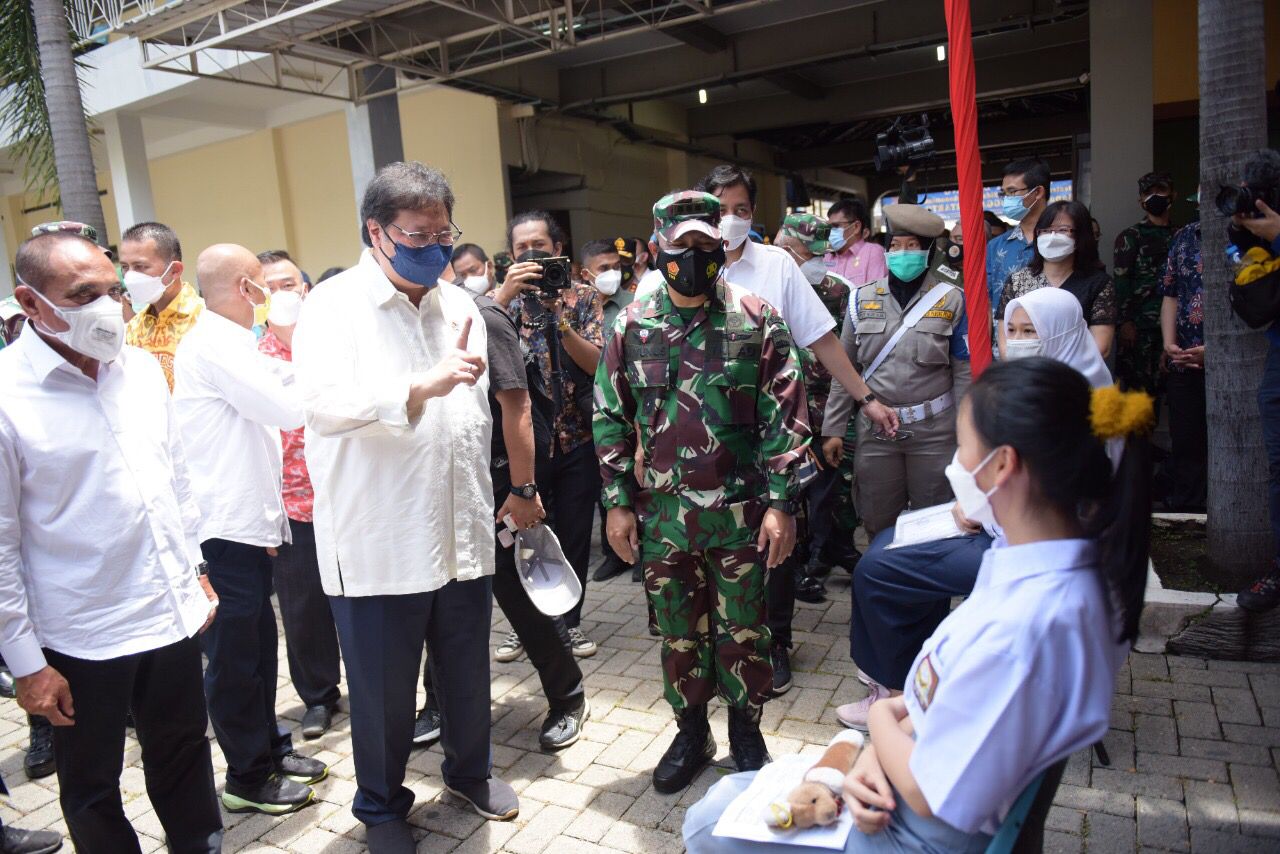 Airlangga Kunjungi Medan, Kota dengan Peserta Program Kartu Prakerja Terbanyak di Pulau Sumatera