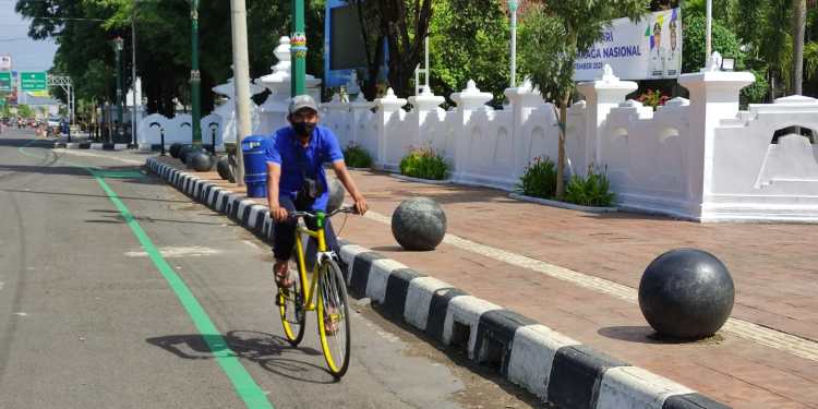 Kota Cirebon Uji Coba Jalur Sepeda, Ruas Jalan Ini Jadi Percontohan