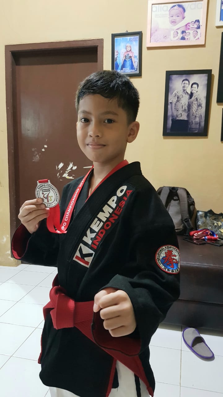 Geluti Kempo sejak Usia Enam Tahun