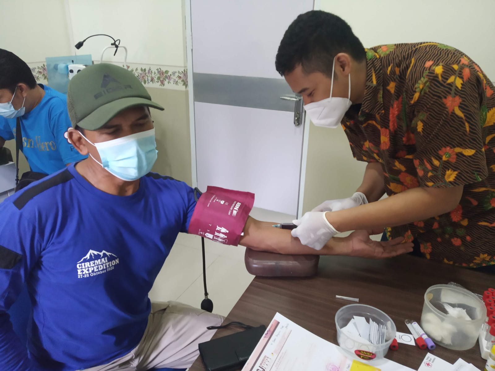 Warga Griya Caraka Kedawung Kembali Gelar Donor Plasma Konvalesen