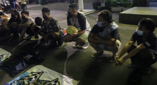 10 Pemuda Ditangkap Polres Cirebon Kota karena Hendak Tawuran, 8 Dibebaskan 2 Lanjut