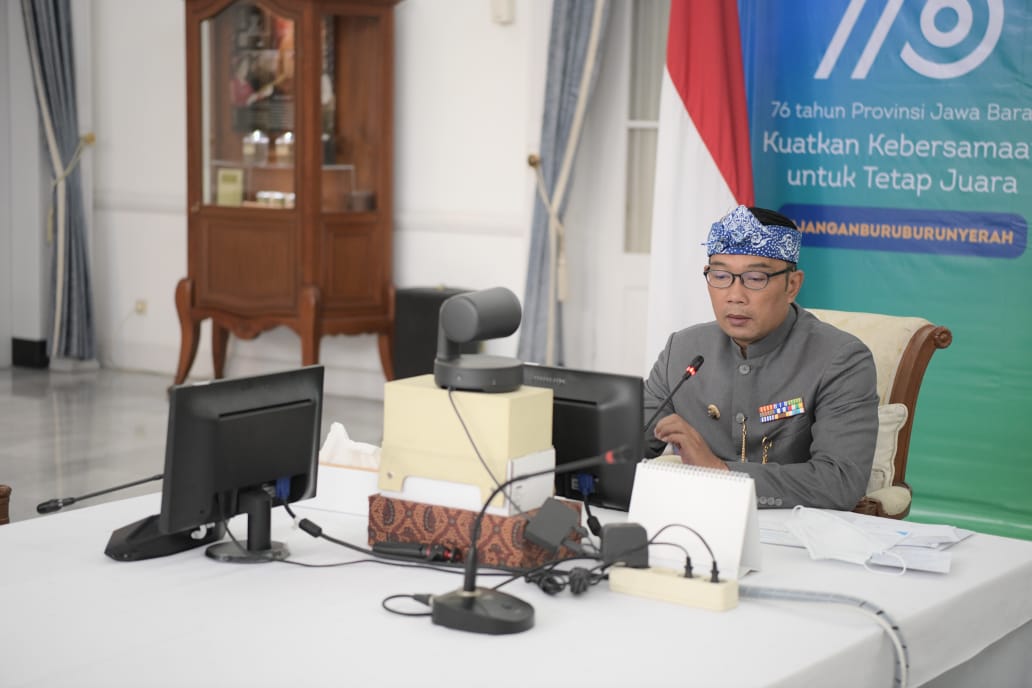 Gubernur Jawa Barat Ajak Pelaku Usaha Optimis Pulihkan Ekonomi