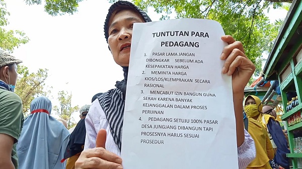 Pak Bupati Cirebon, Ini Loh Tuntutan Pedagang Pasar Junjang