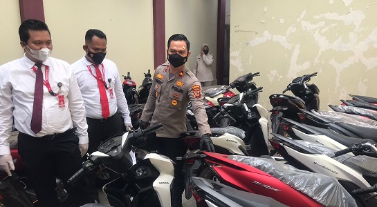 Nih Liat, Barang Bukti Penyeludupan Motor Baru dari Cirebon ke Vietnam, Dijual Dua Kali Lipat Harga di Indones