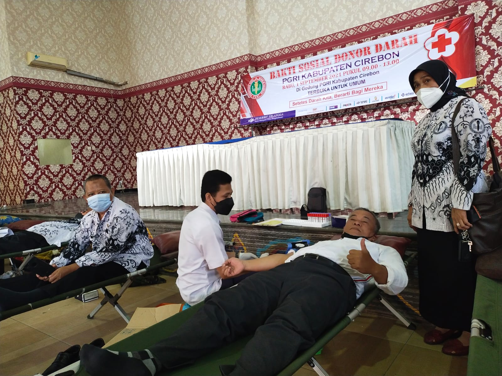 PGRI Rutin Gelar Donor Darah