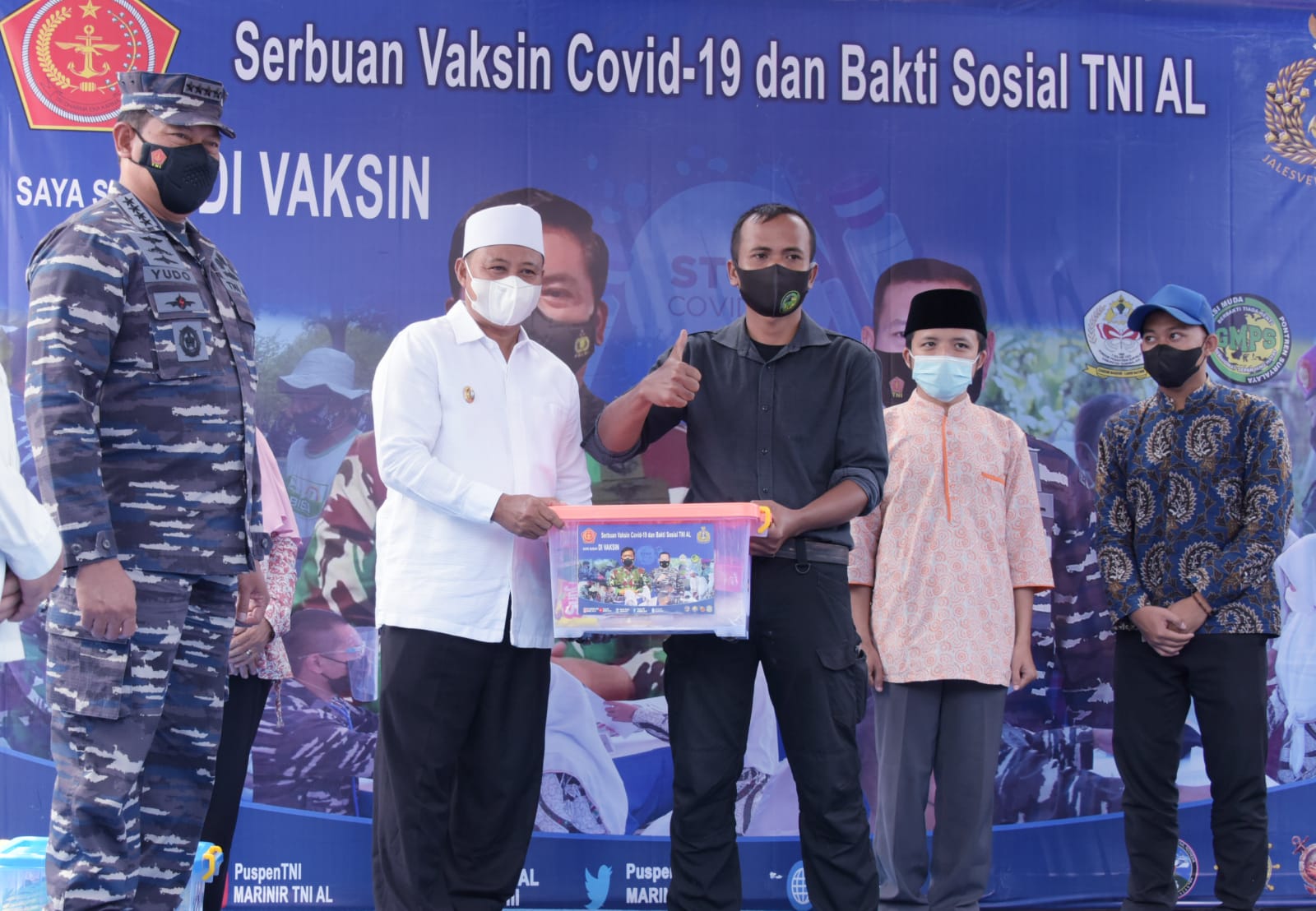 Serbuan Vaksin Covid-19 TNI AL di Ponpes Suryalaya, Wagub Uu: Mending Kadieu