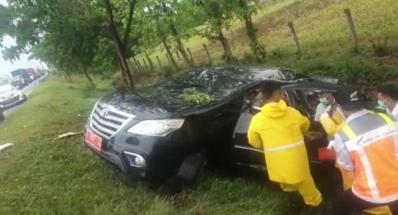 Kecelakaan di Km 168 Tol Cipali: Mobil Dinas DPRD Purbalingga, Sopir Meninggal Dunia